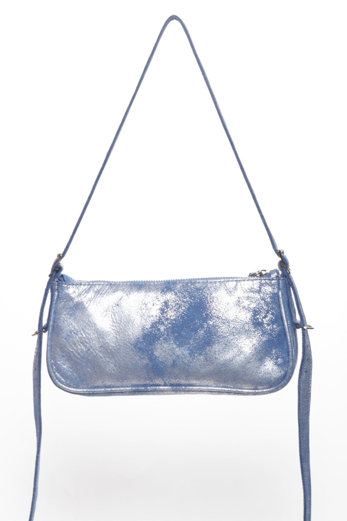 AVA Silver Blue - Carla Mancini Handbags