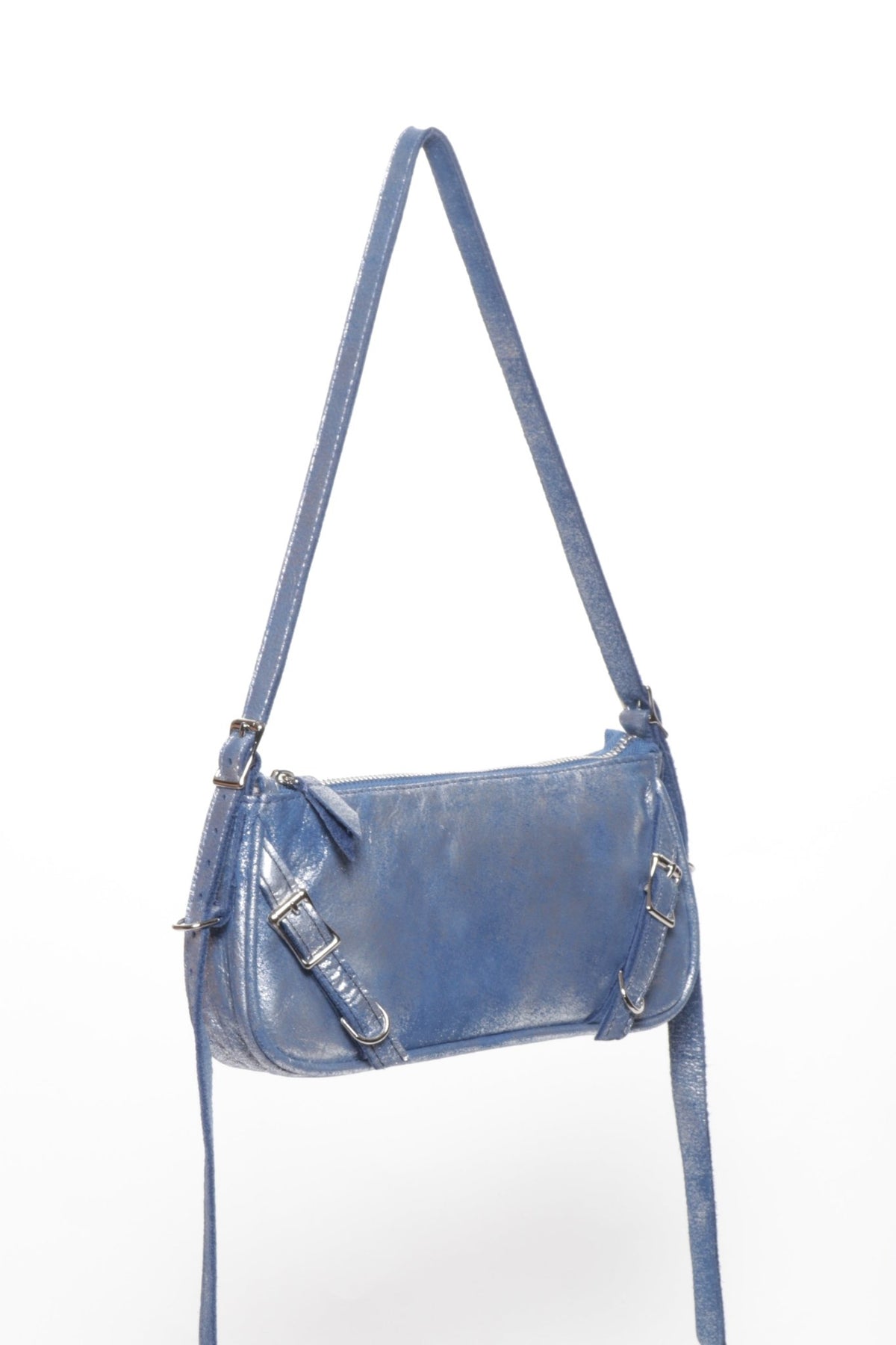 AVA Silver Blue - Carla Mancini Handbags