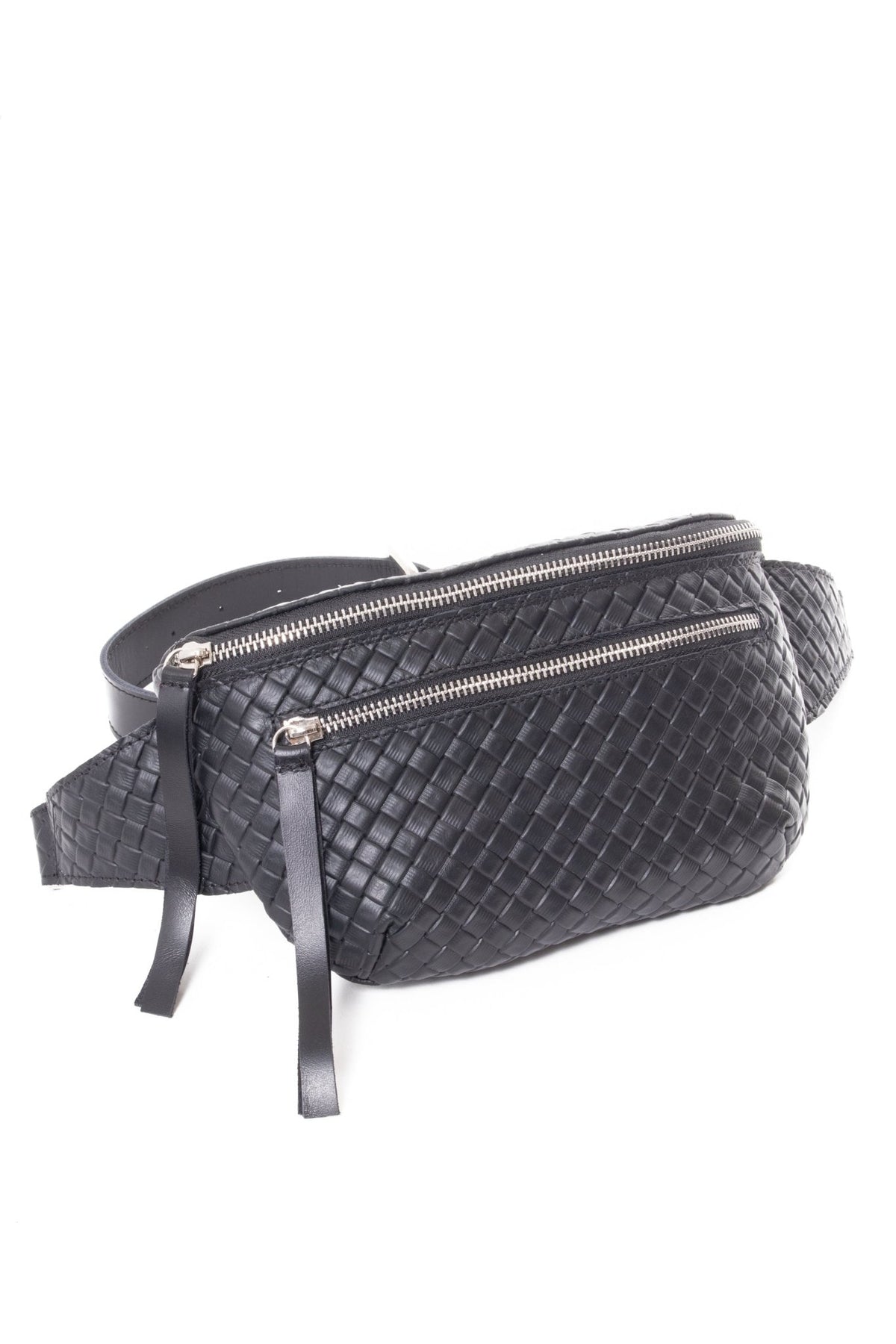 BILSON Black Woven - Carla Mancini Handbags