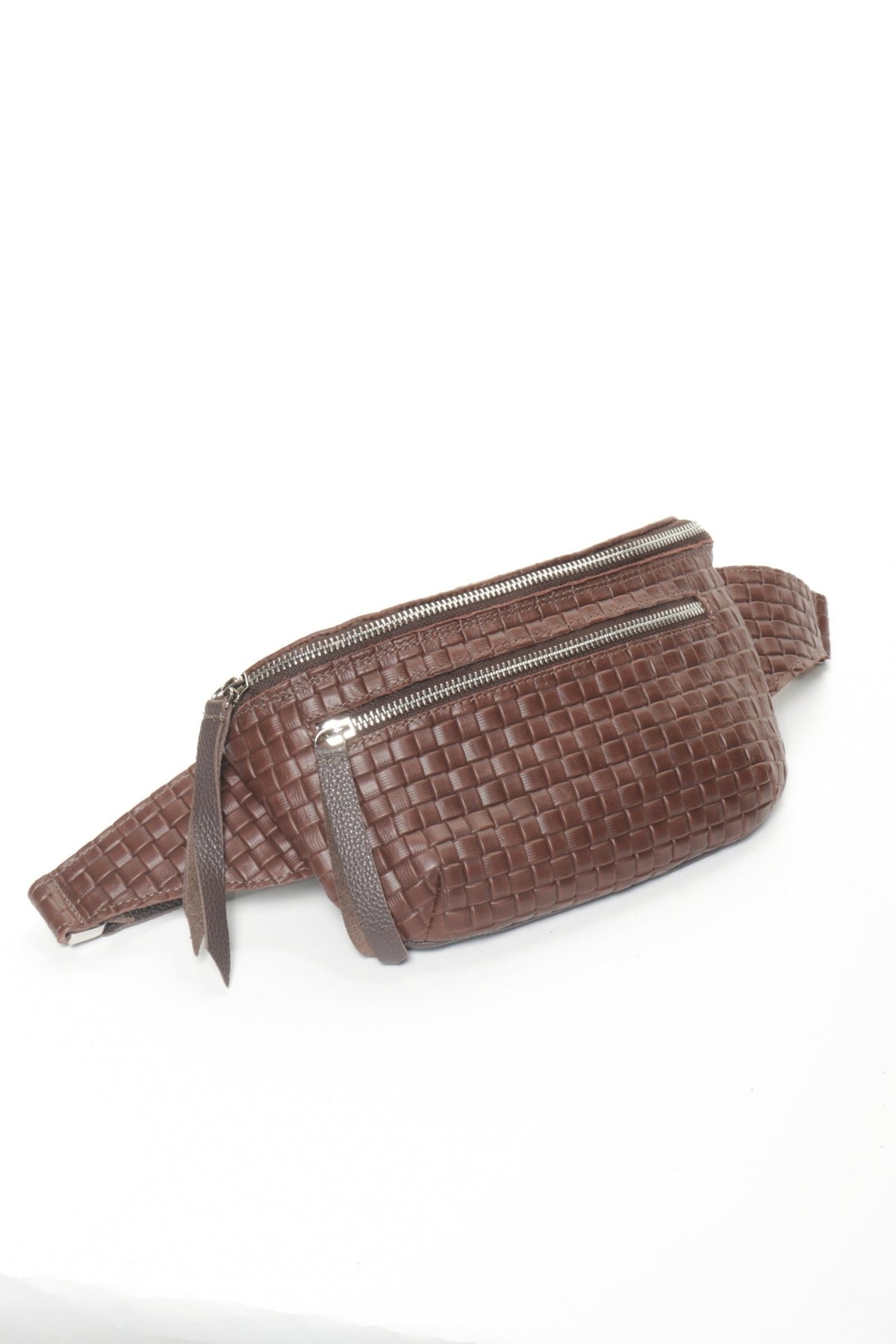 BILSON Brown Woven - Carla Mancini Handbags