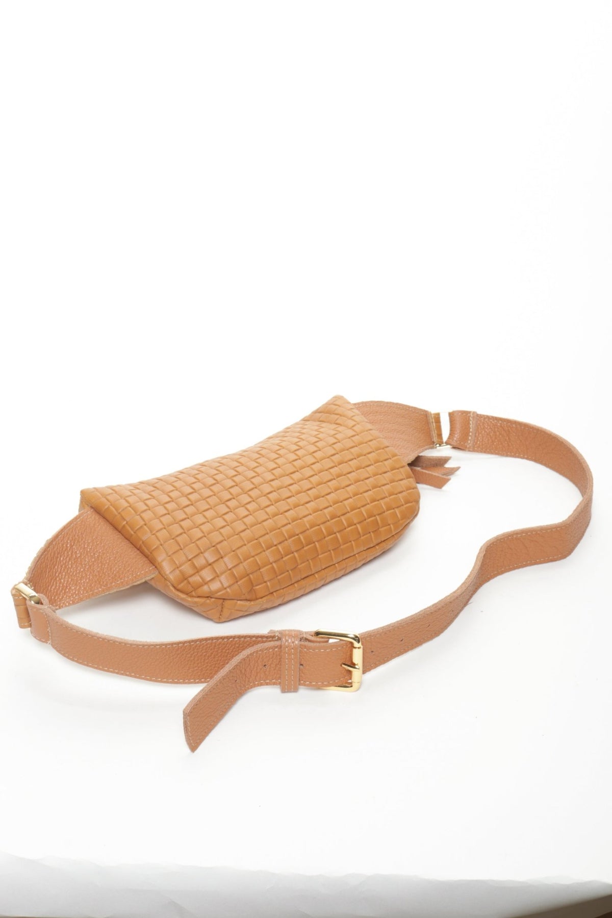 BILSON Tan Woven - Carla Mancini Handbags