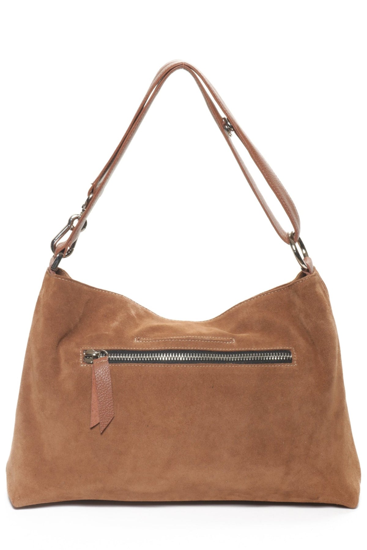 CHARLIE Camel Suede - Carla Mancini Handbags
