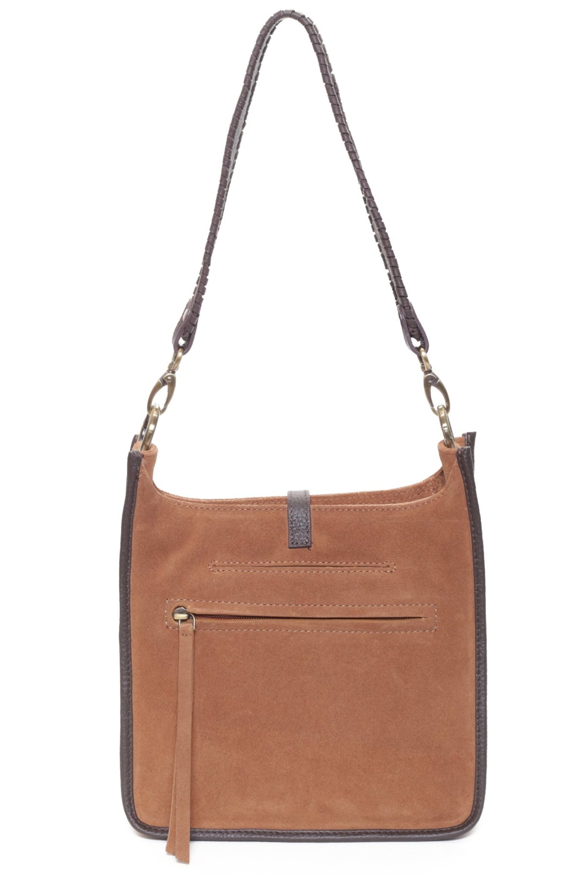 DORIAN Camel Suede - Carla Mancini Handbags