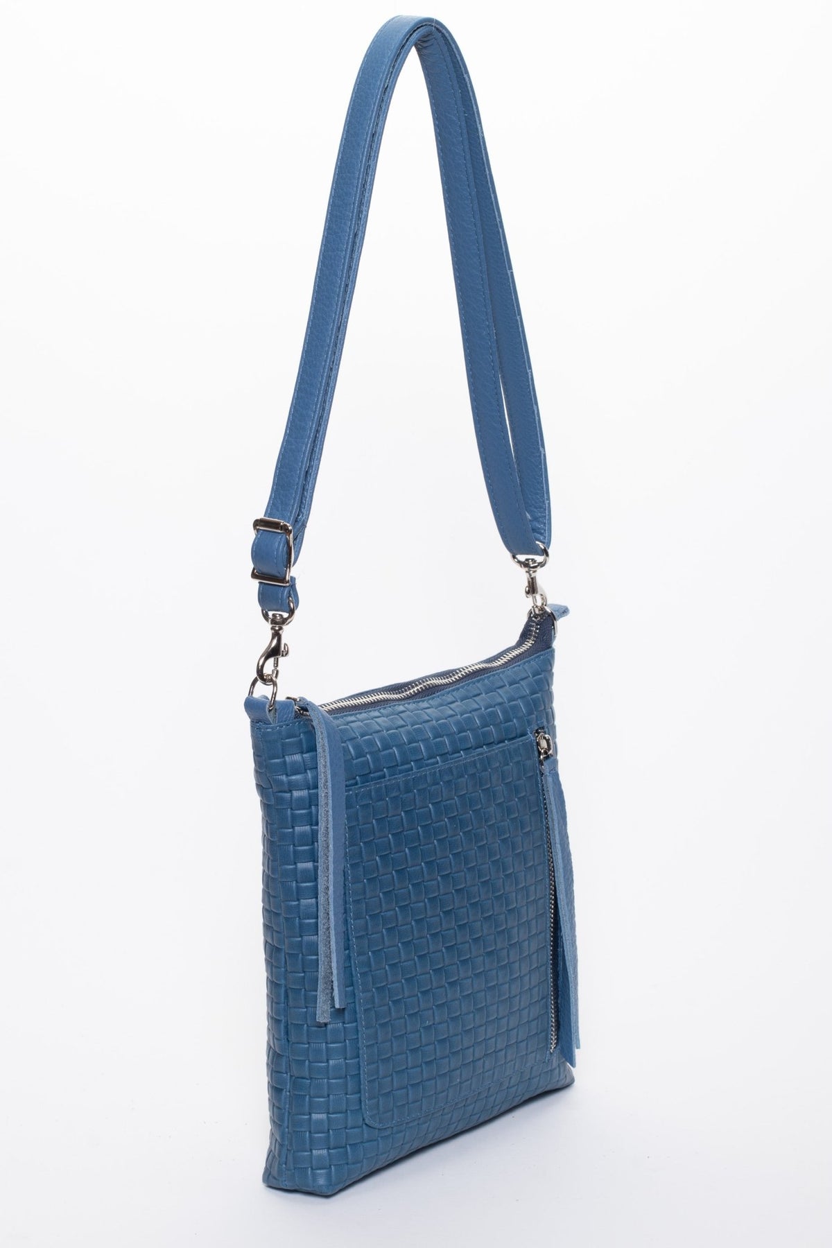 EMMA Azur Woven - Carla Mancini Handbags