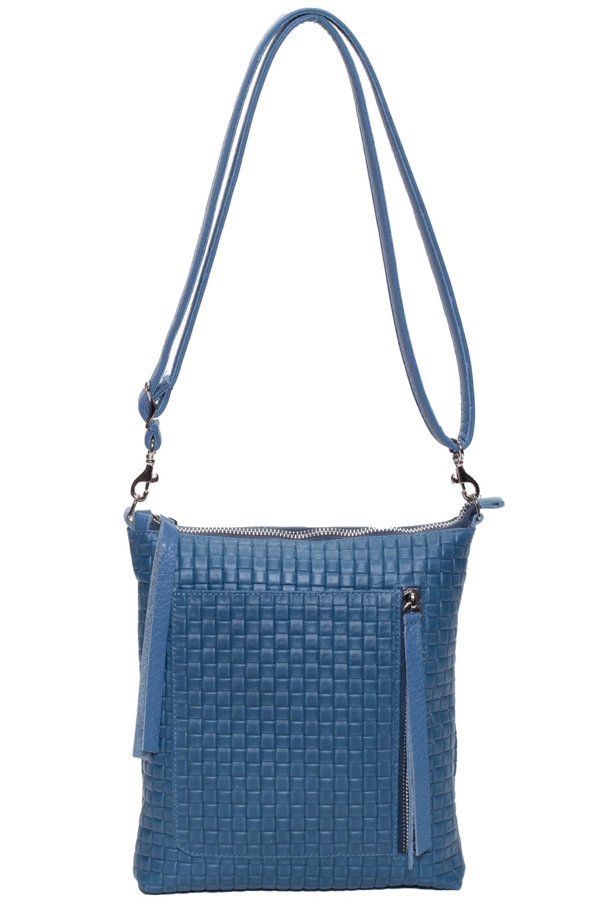 EMMA Azur Woven - Carla Mancini Handbags