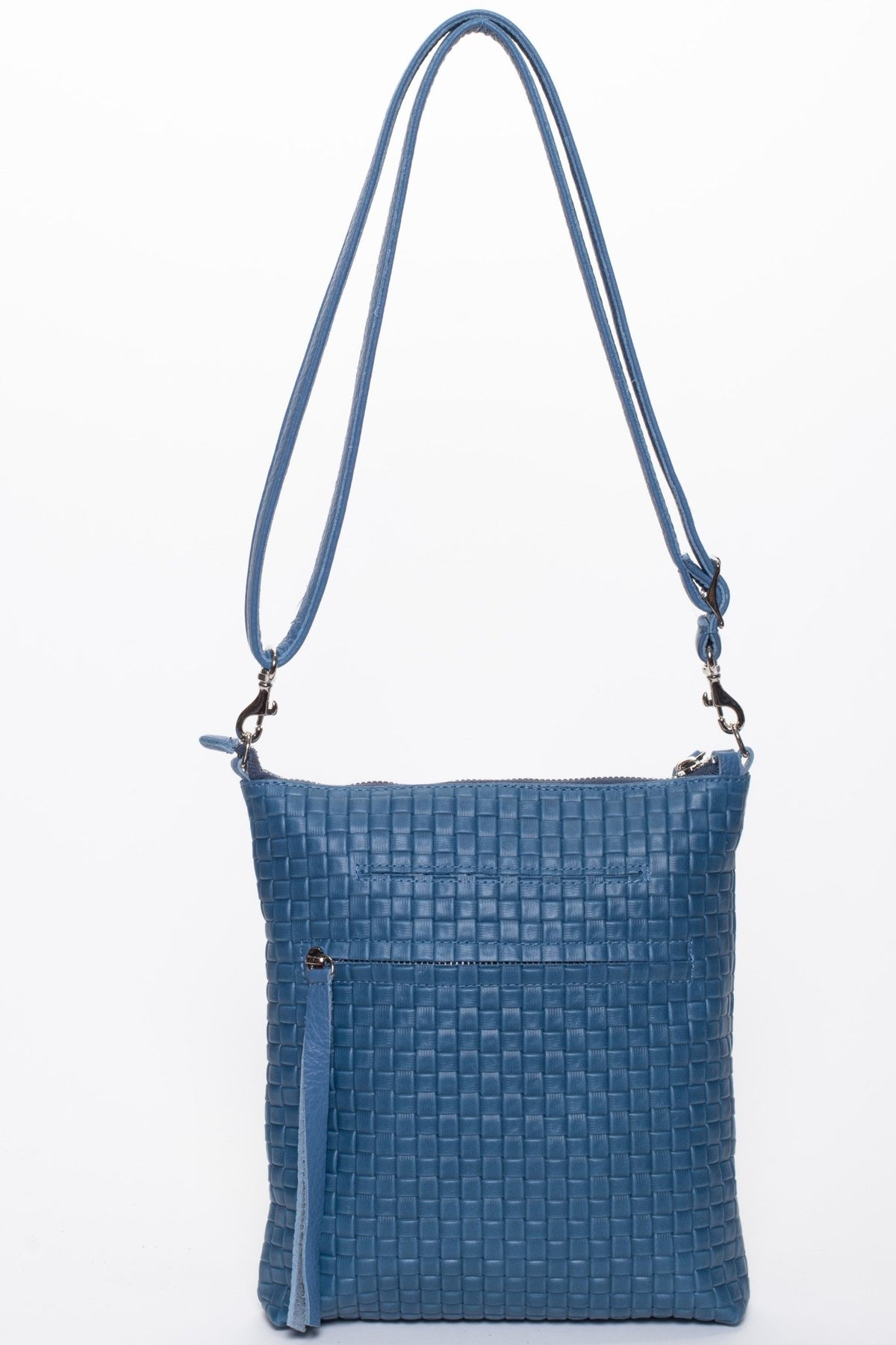 EMMA Azur Woven - Carla Mancini Handbags