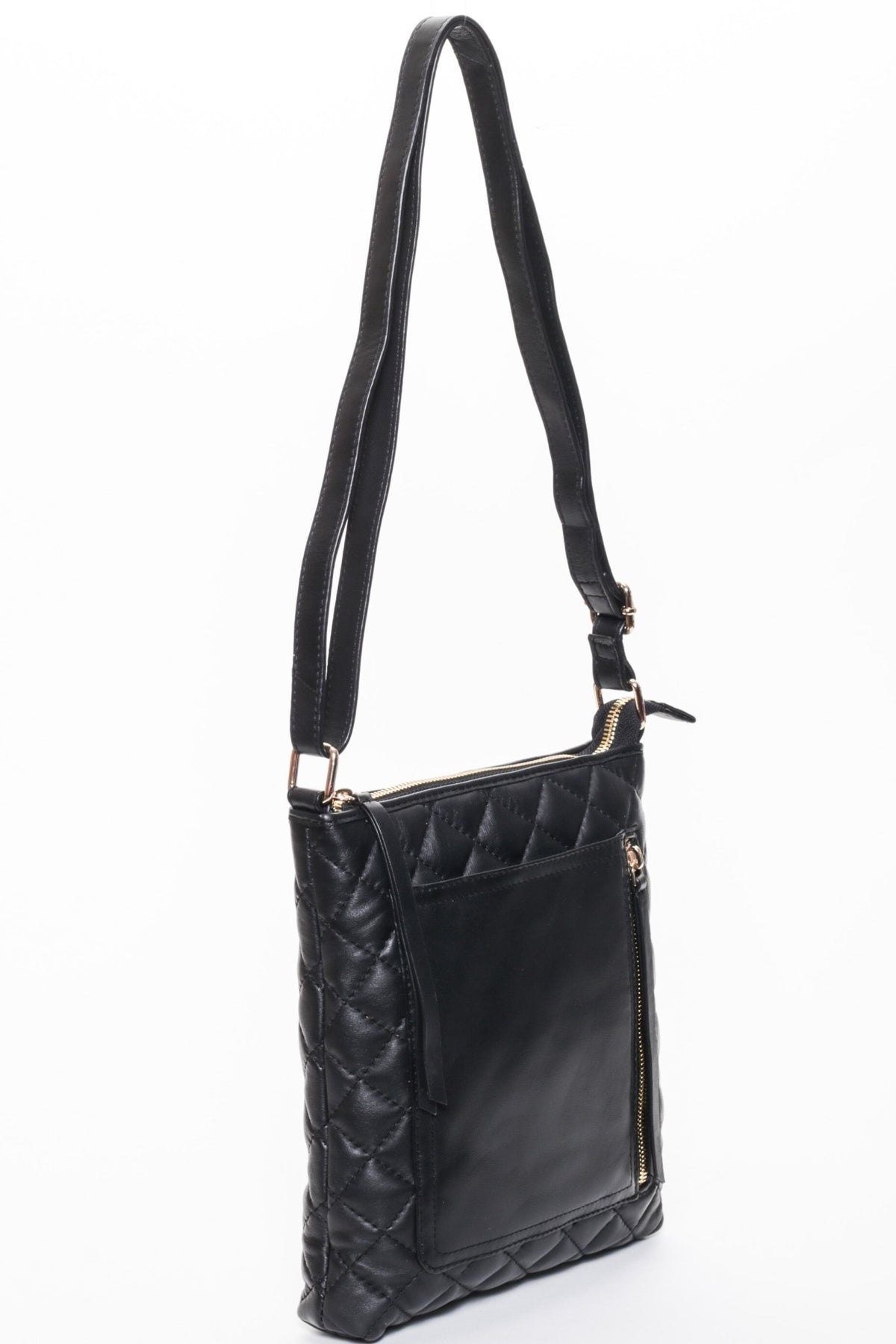 EMMA Black Quilted - Carla Mancini Handbags