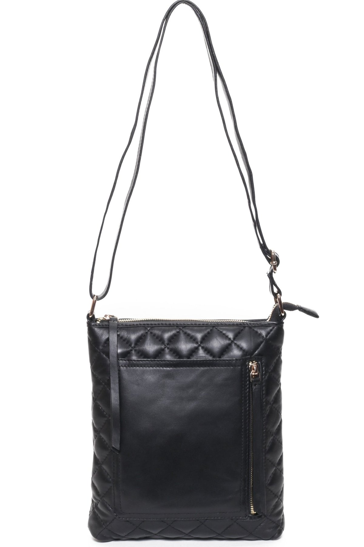 EMMA Black Quilted - Carla Mancini Handbags