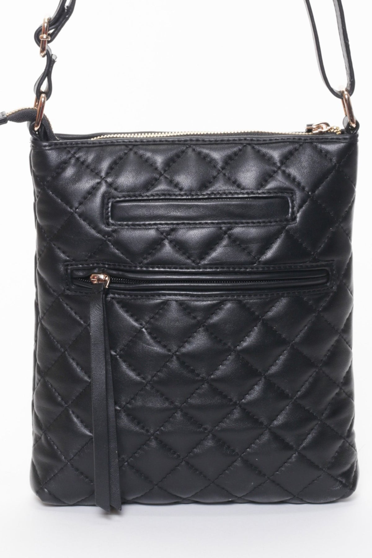 EMMA Black Quilted - Carla Mancini Handbags