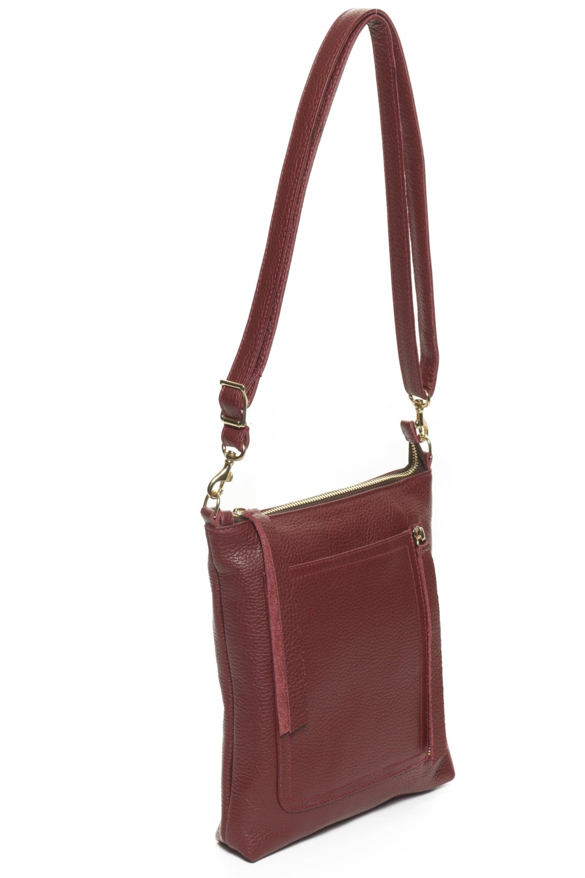 EMMA Merlot Gold - Carla Mancini Handbags