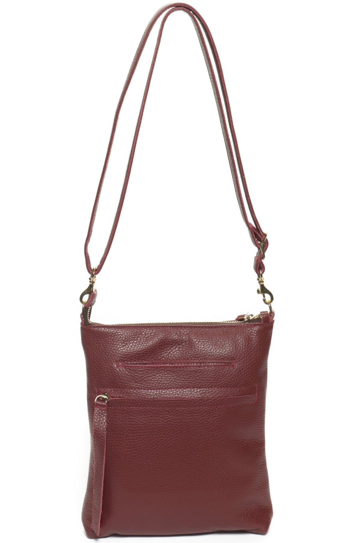 EMMA Merlot Gold - Carla Mancini Handbags