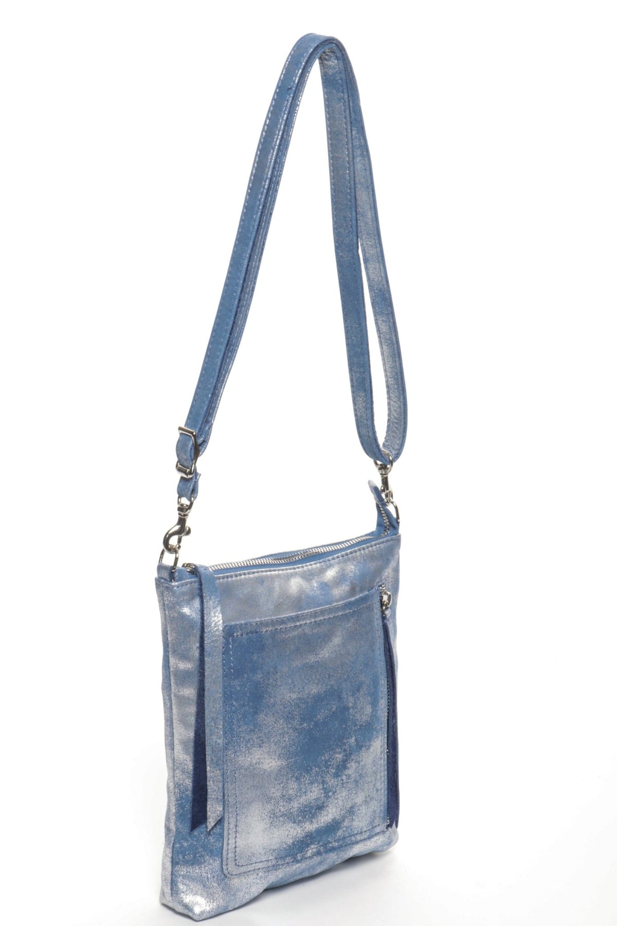 EMMA Silver Blue - Carla Mancini Handbags