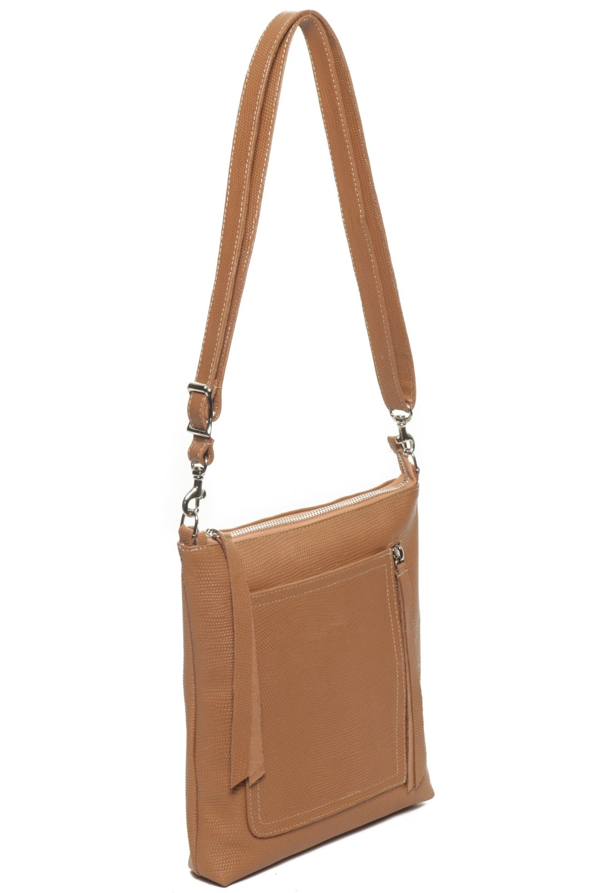 EMMA Tan Pitone - Carla Mancini Handbags