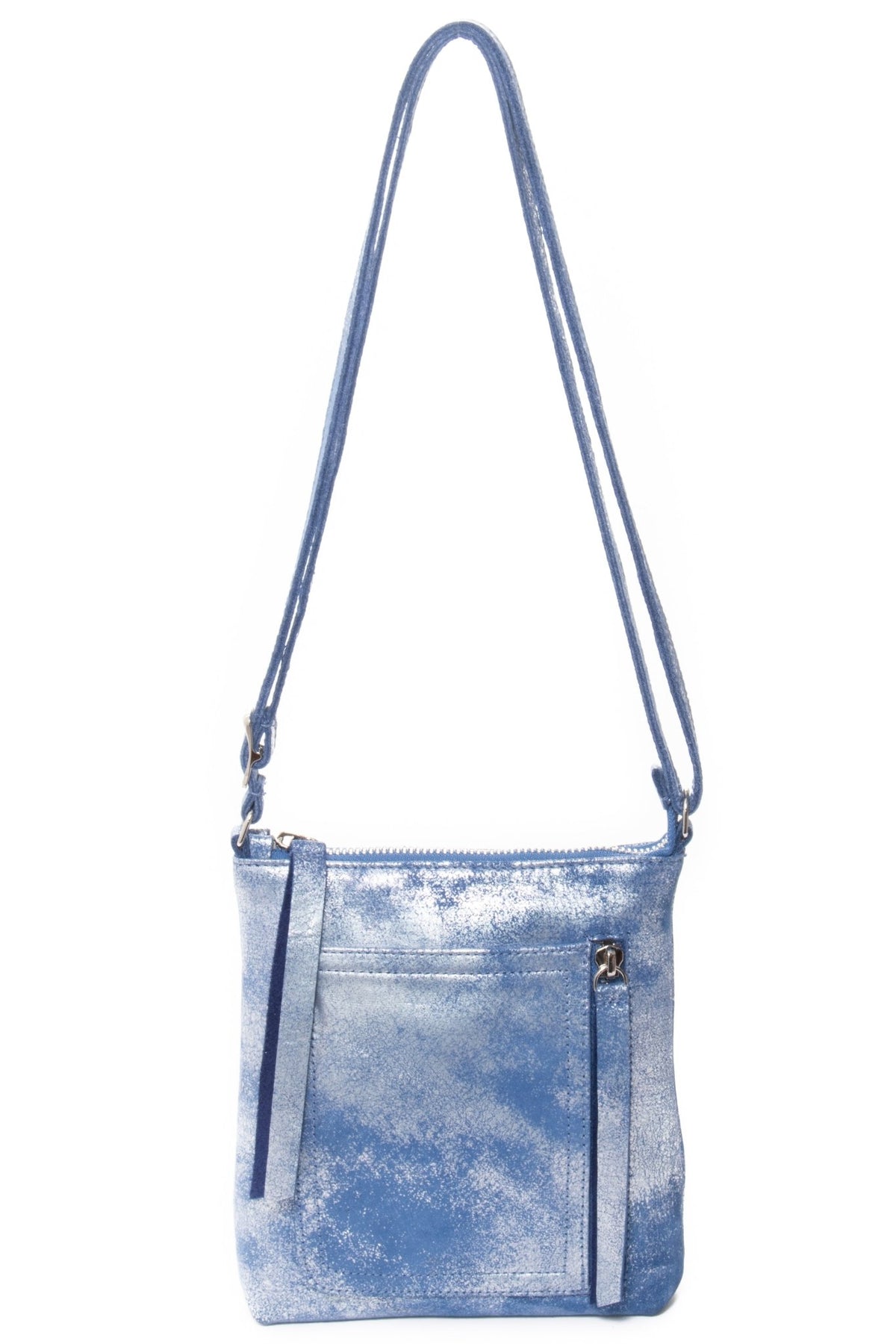 ETHAN Silver Blue - Carla Mancini Handbags
