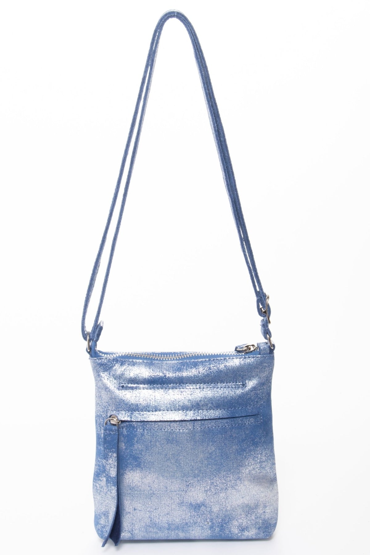 ETHAN Silver Blue - Carla Mancini Handbags