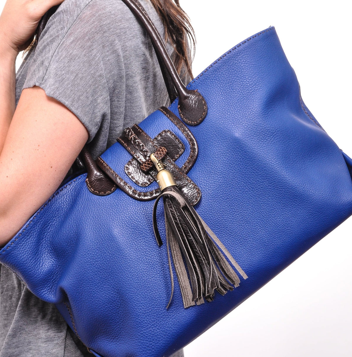 KARA Royal Blue - Carla Mancini Handbags