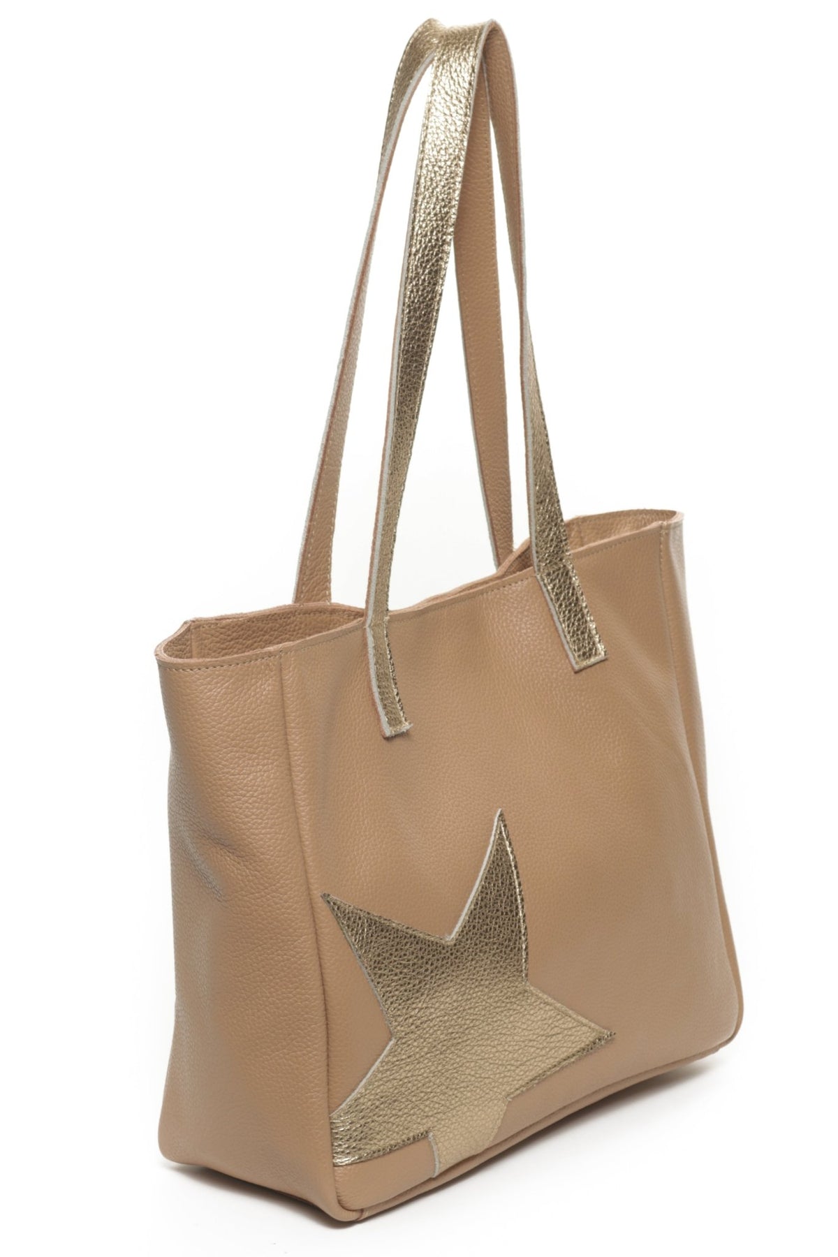 LINA Cappuccino Star - Carla Mancini Handbags