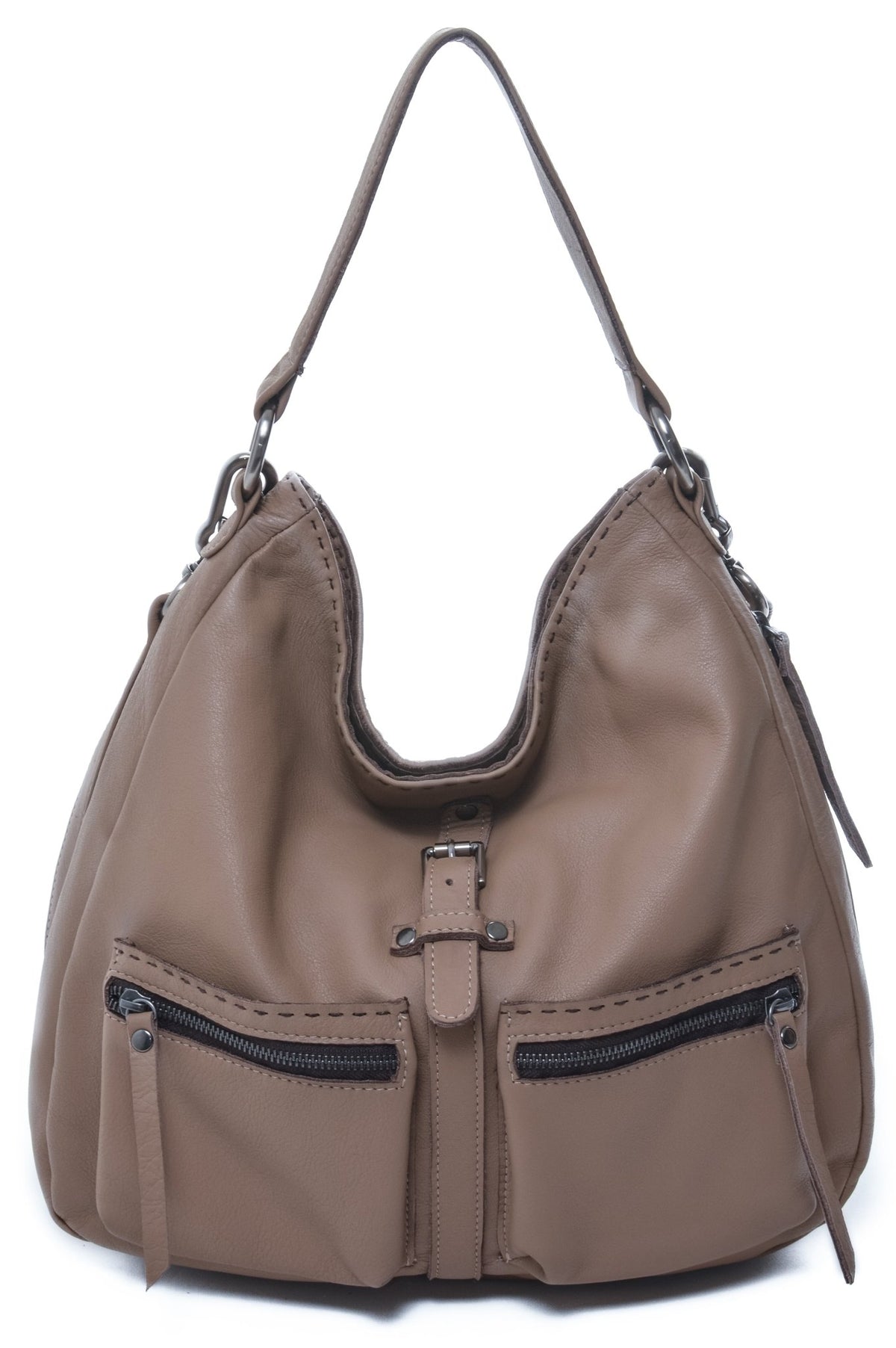 MADISON Taupe - Carla Mancini Handbags