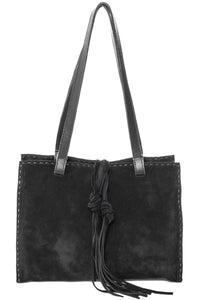 MONTEREY BLACK Suede - Carla Mancini Handbags