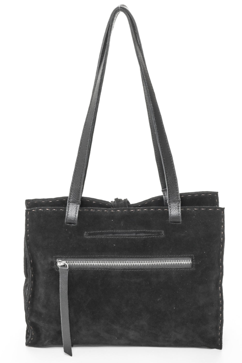 MONTEREY BLACK Suede - Carla Mancini Handbags