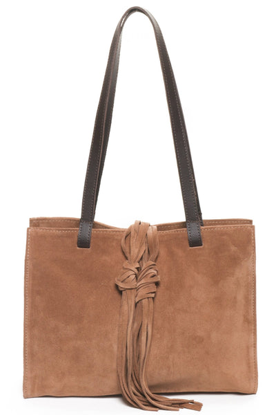MONTEREY Camel Suede – Carla Mancini Handbags display picture 2