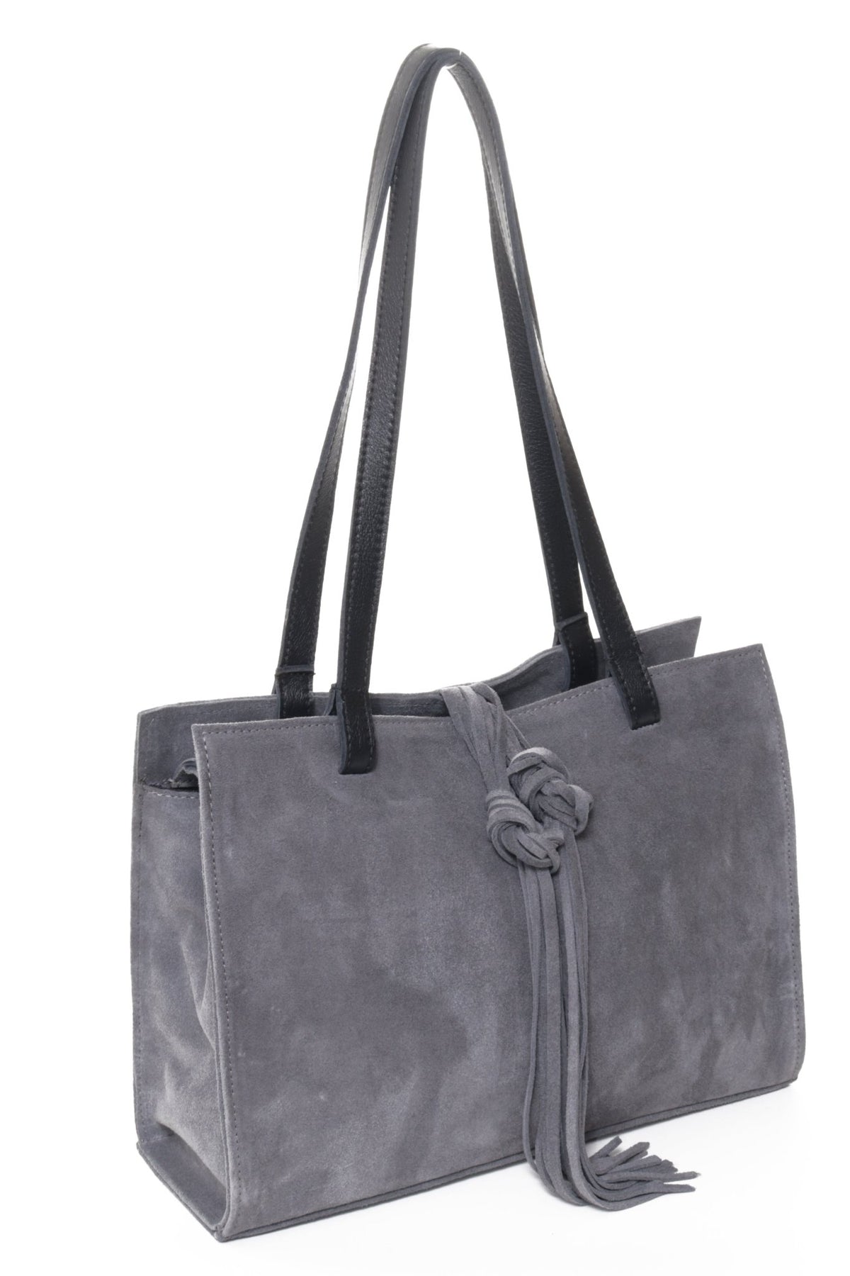 MONTEREY Grey Suede - Carla Mancini Handbags