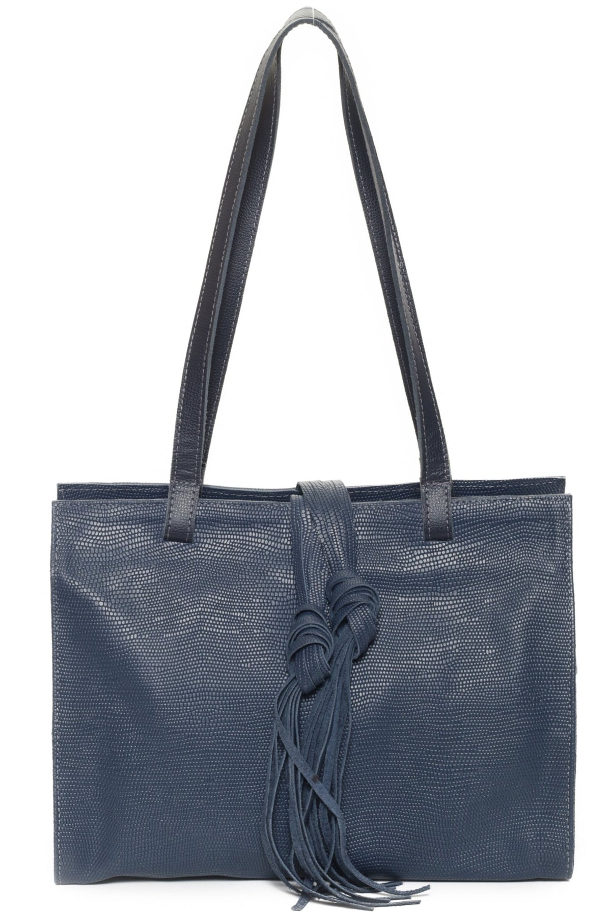 MONTEREY Navy Pitone - Carla Mancini Handbags