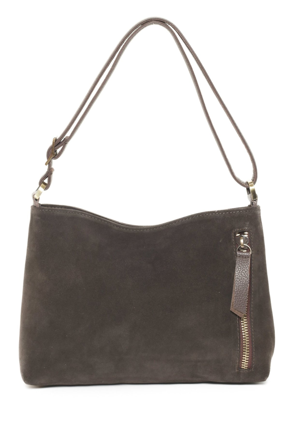 NOA Brown Suede - Carla Mancini Handbags