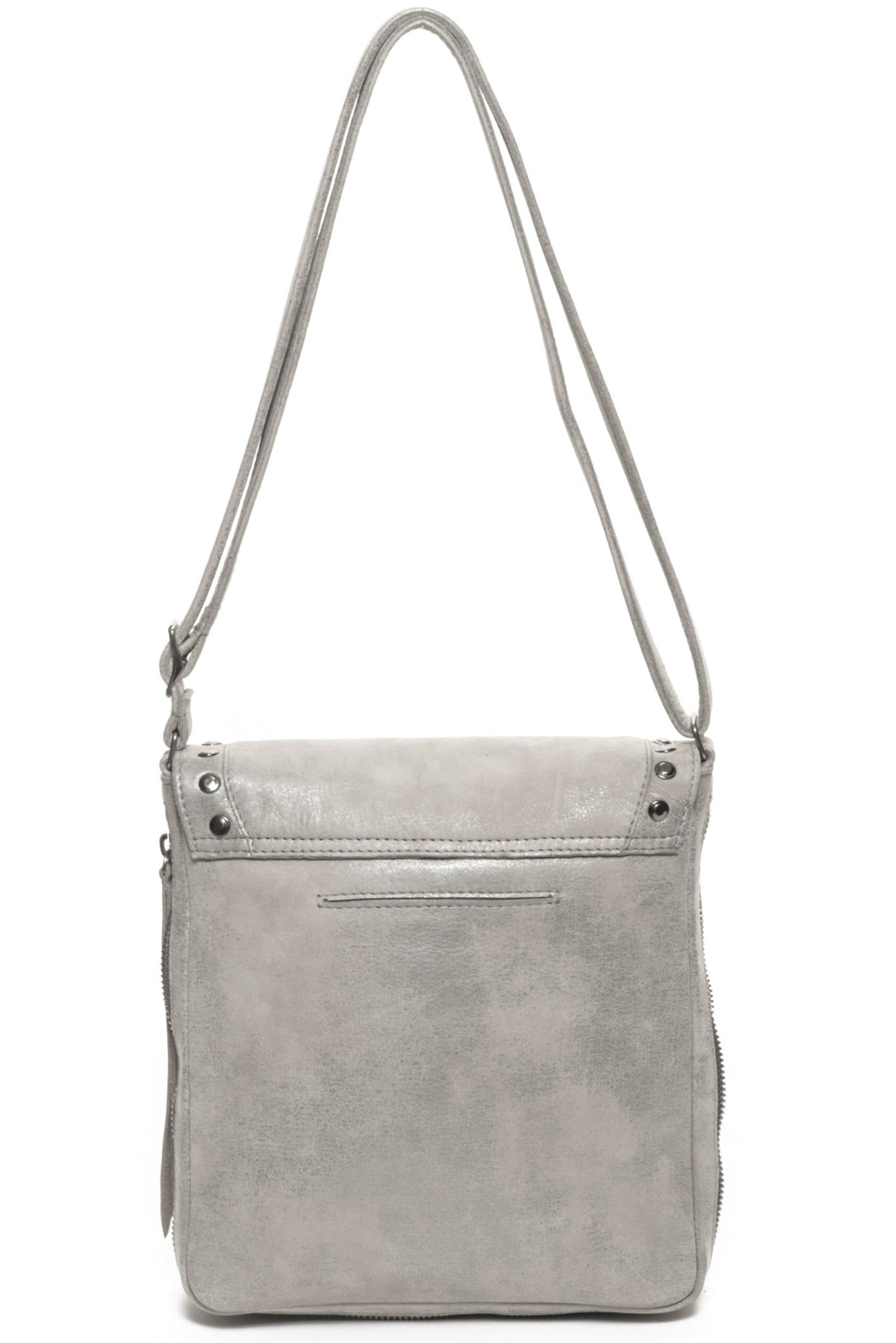 ORNA Grey Silver - Carla Mancini Handbags