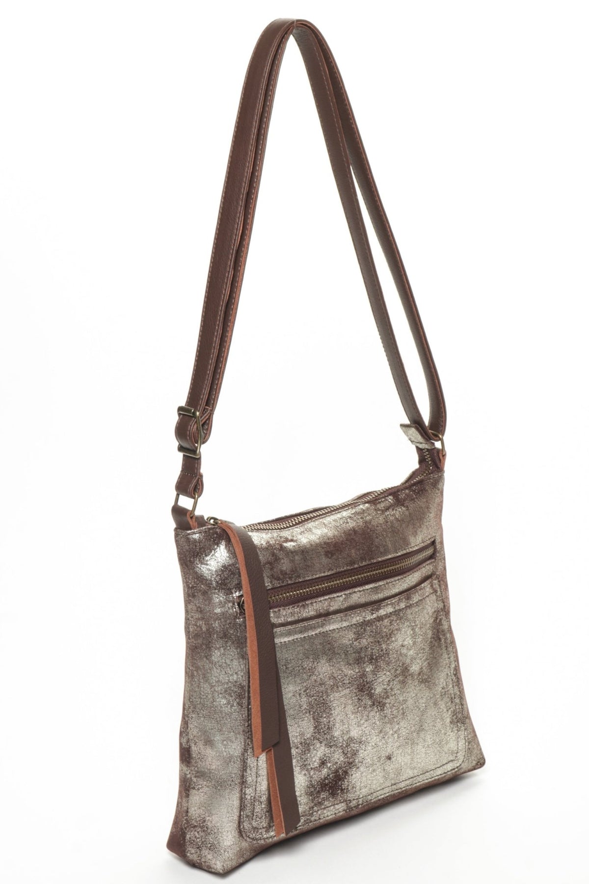 PARKER Brown Gold - Carla Mancini Handbags