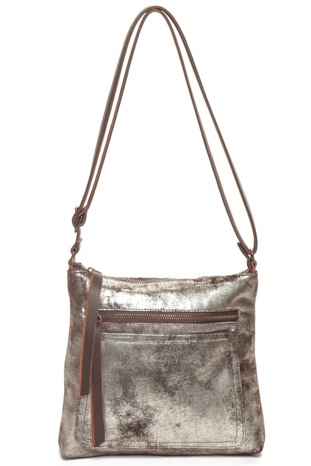 PARKER Brown Gold - Carla Mancini Handbags
