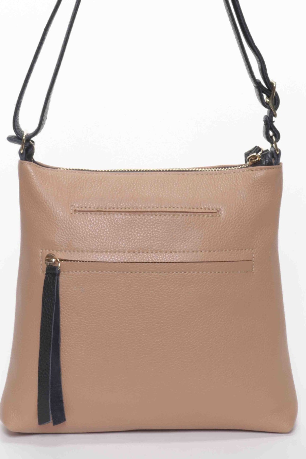 PARKER Cappuccino Black - Carla Mancini Handbags