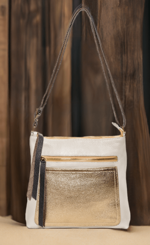 PARKER Sand - Carla Mancini Handbags
