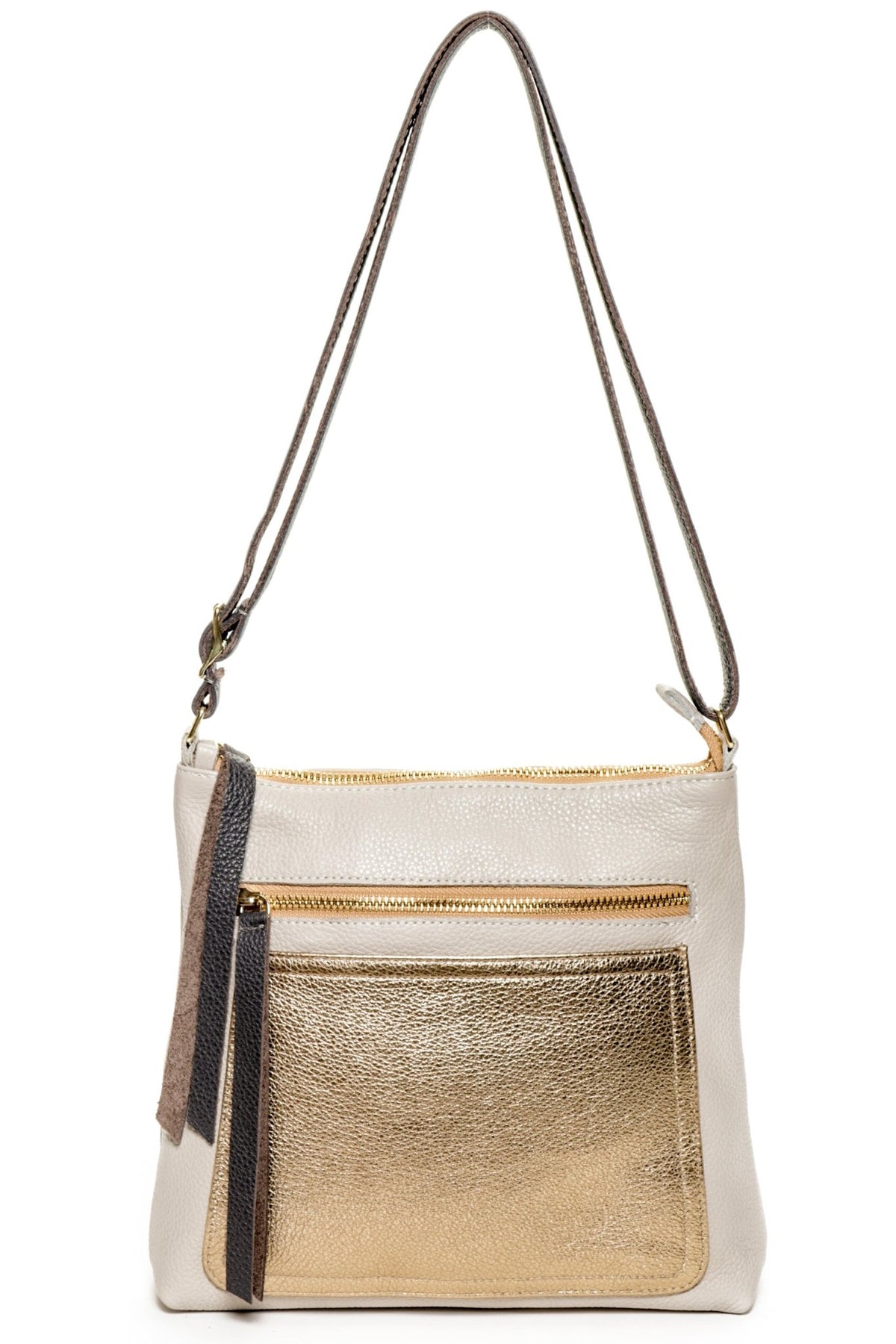 PARKER Sand Gold - Carla Mancini Handbags