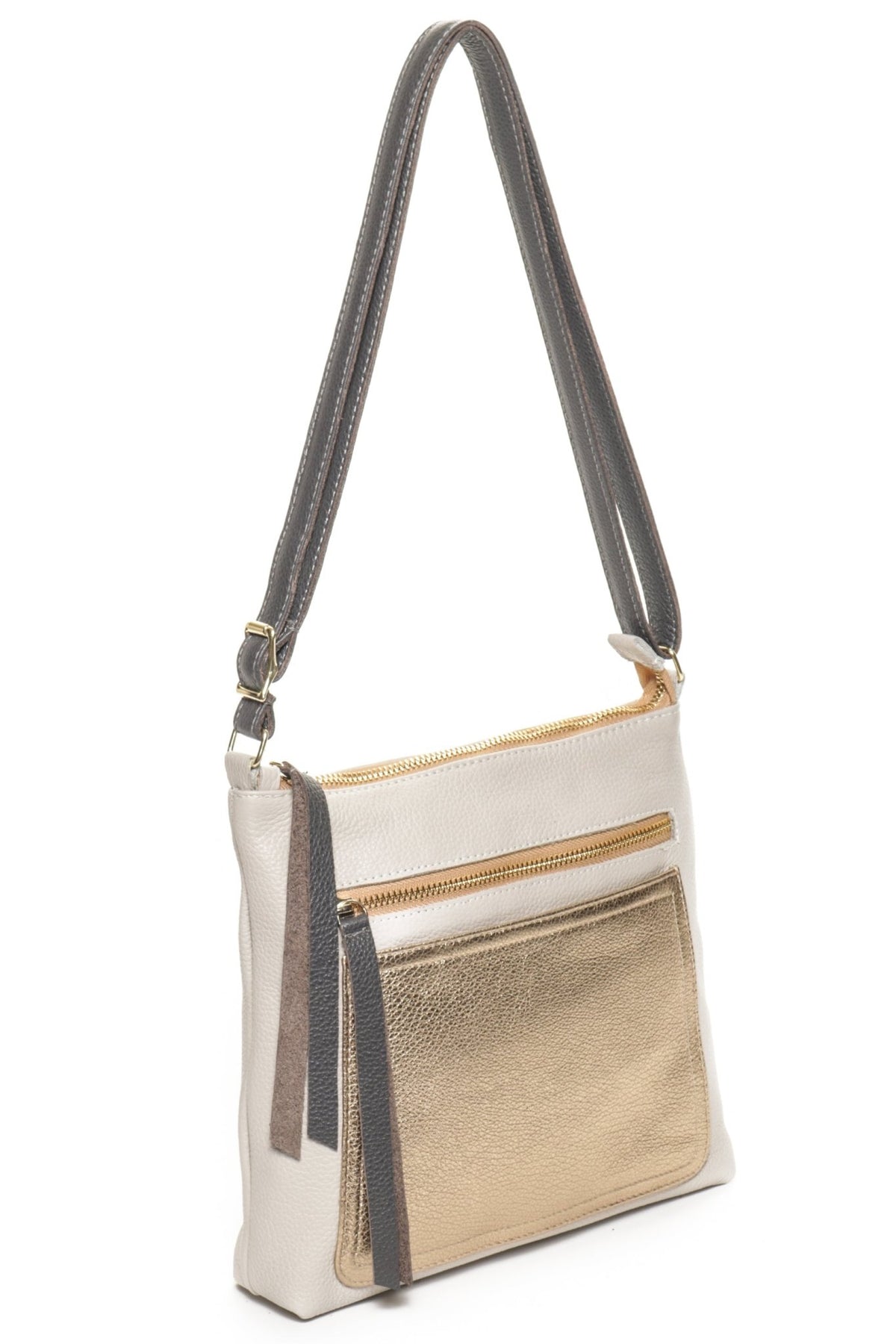 PARKER Sand Gold - Carla Mancini Handbags