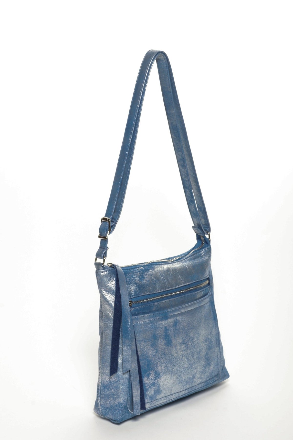 PARKER Silver Blue - Carla Mancini Handbags