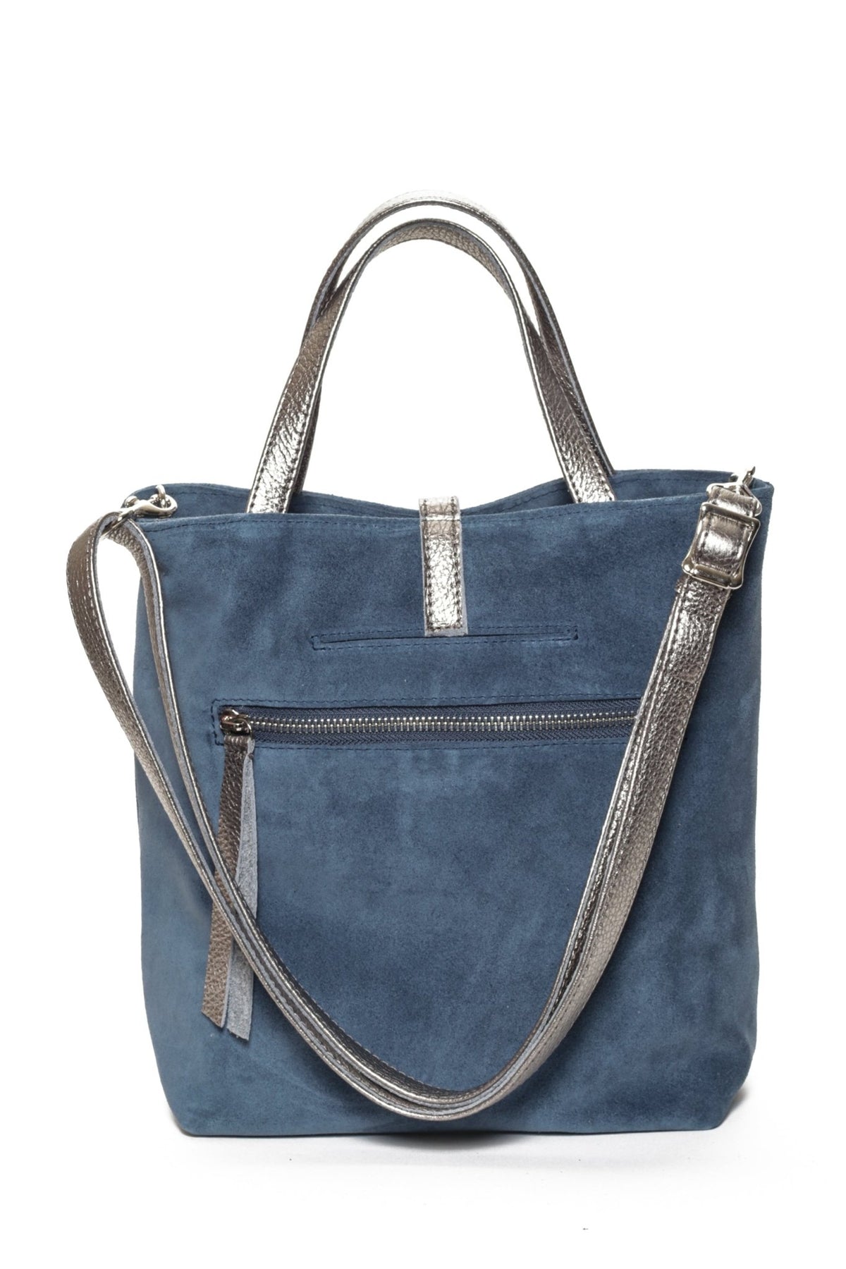 SIENNA Azur Suede - Carla Mancini Handbags