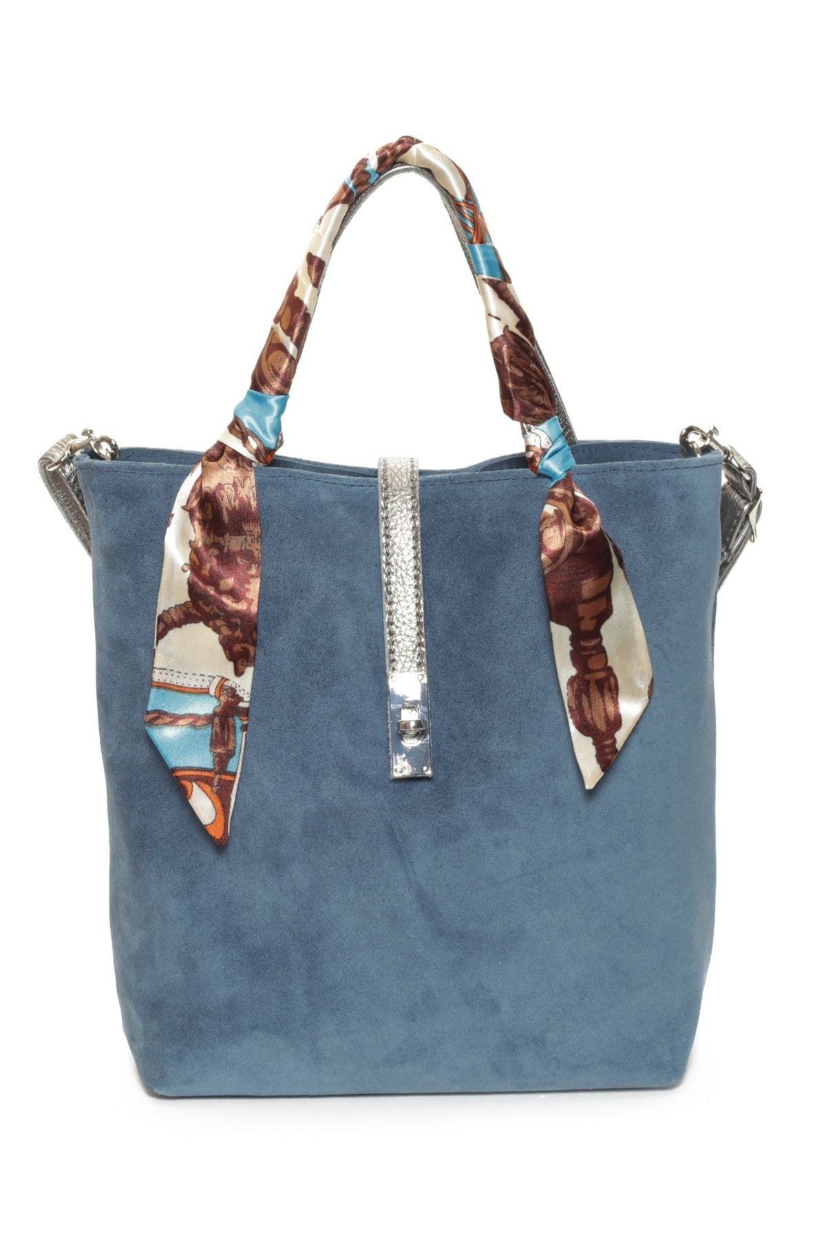 SIENNA Azur Suede - Carla Mancini Handbags