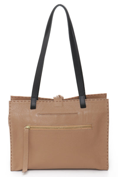 brown cln tote bag