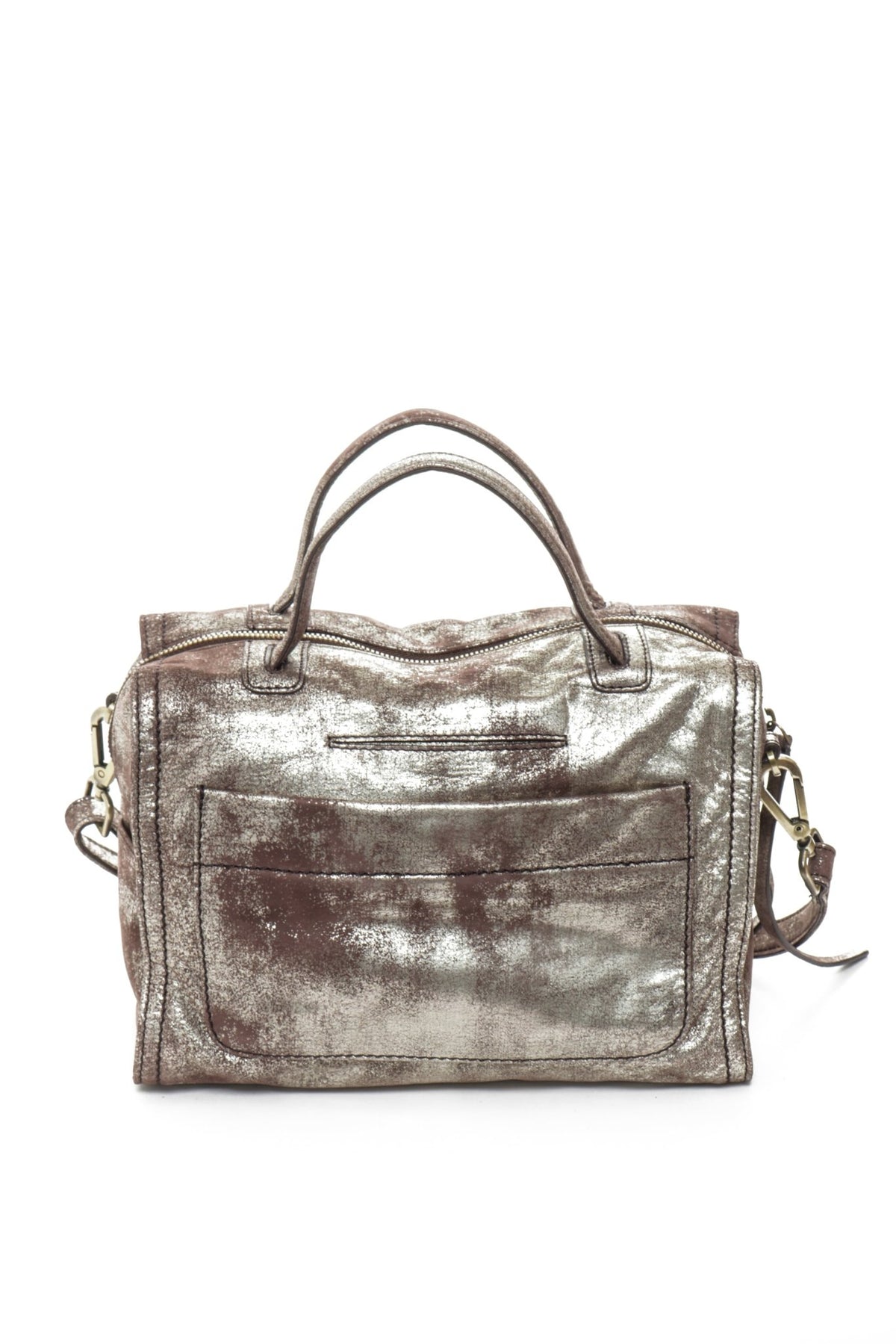 BRINKLEY Brown Gold - Carla Mancini Handbags