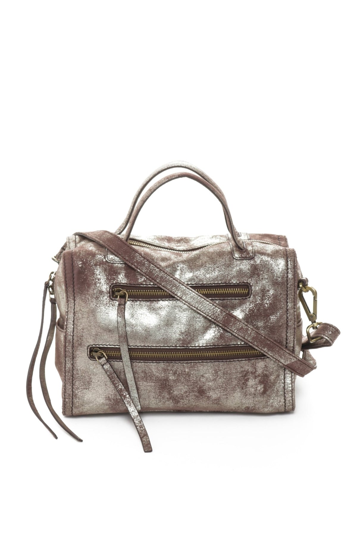 BRINKLEY Brown Gold - Carla Mancini Handbags