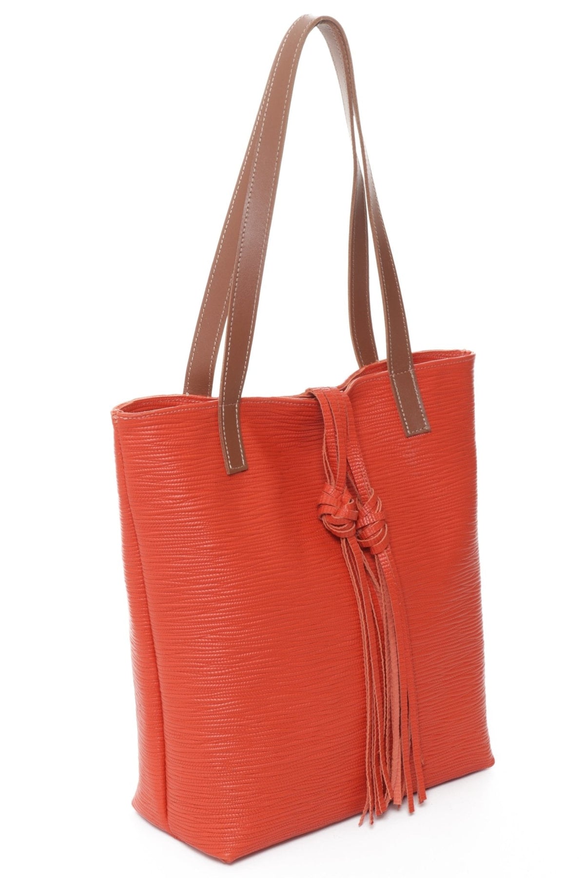 DUSTIN Orange Spago - Carla Mancini Handbags