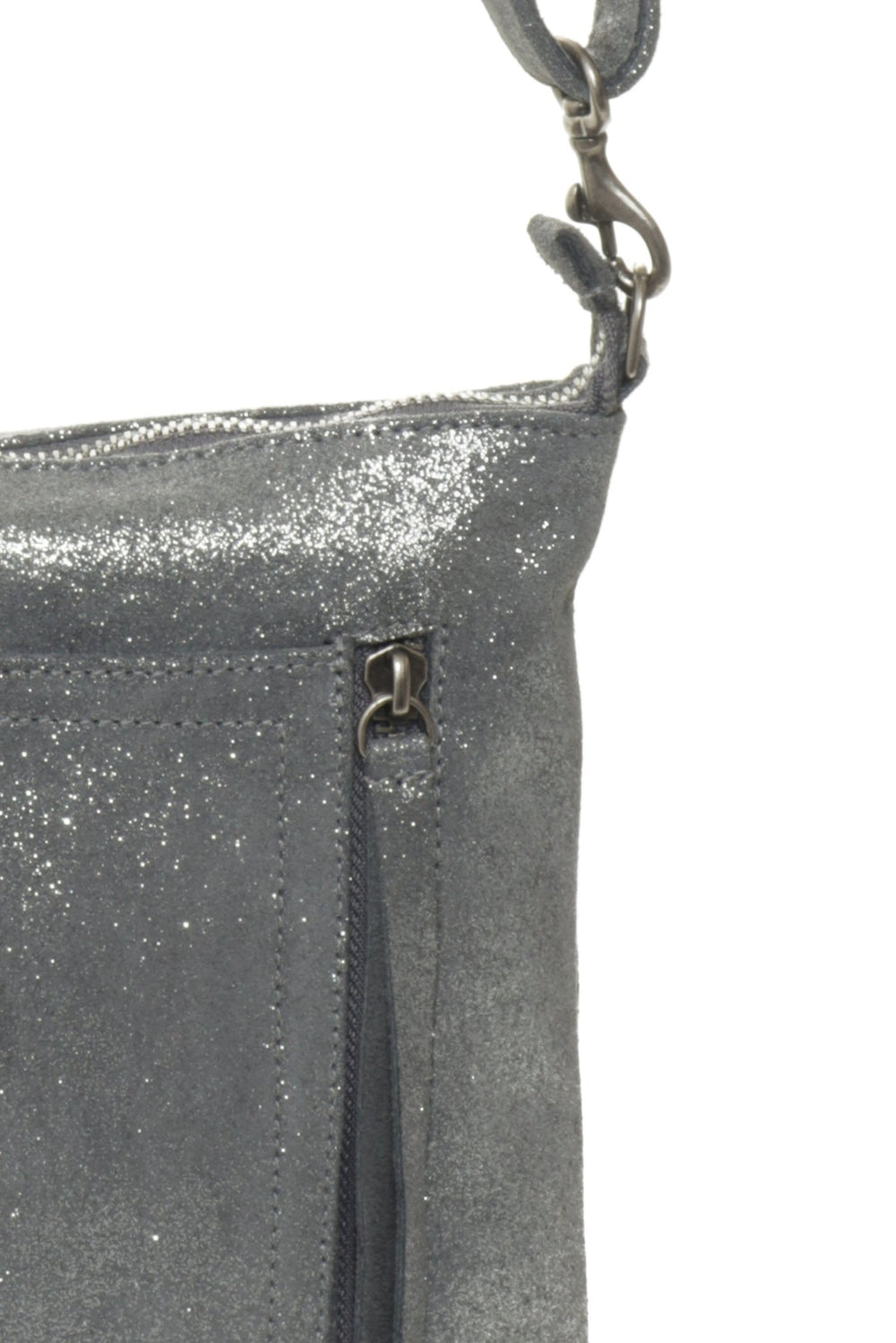 EMMA Grey Shimmer - Carla Mancini Handbags