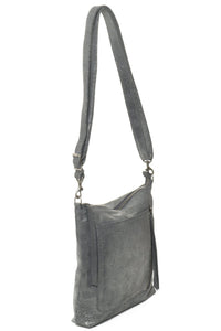 EMMA Grey Shimmer - Carla Mancini Handbags
