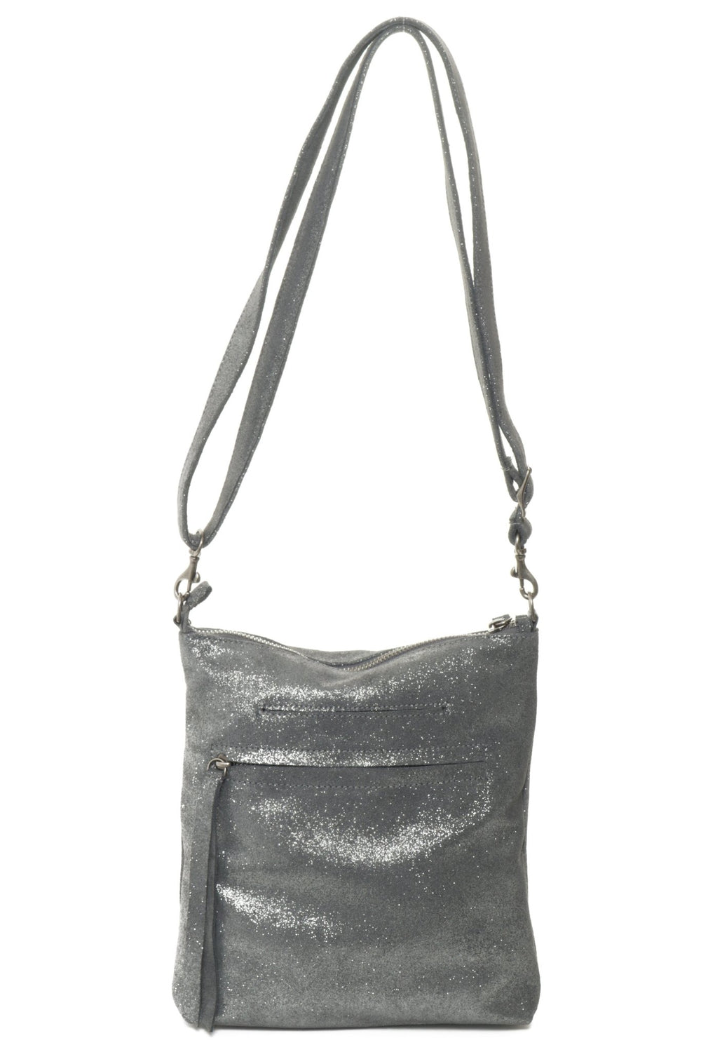 EMMA Grey Shimmer - Carla Mancini Handbags
