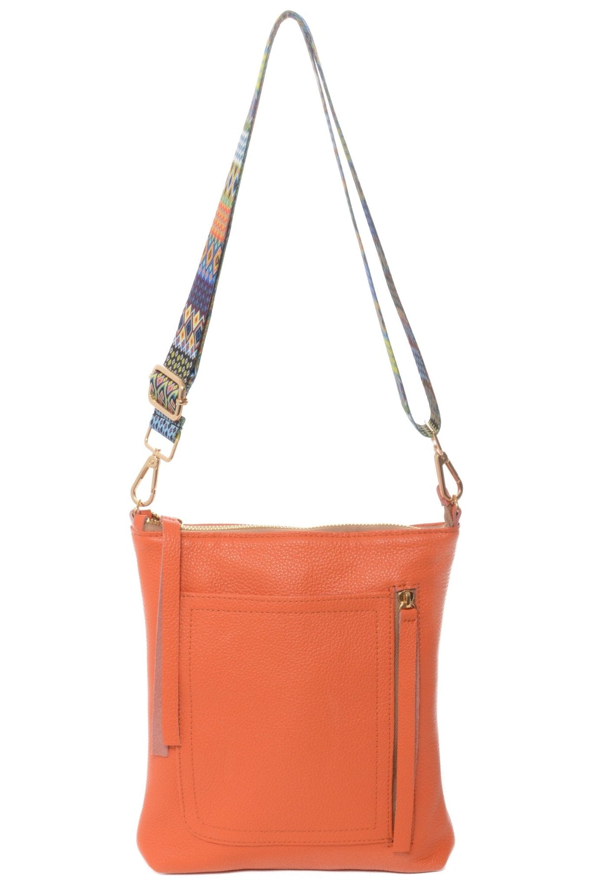 EMMA GS1 Orange - Carla Mancini Handbags