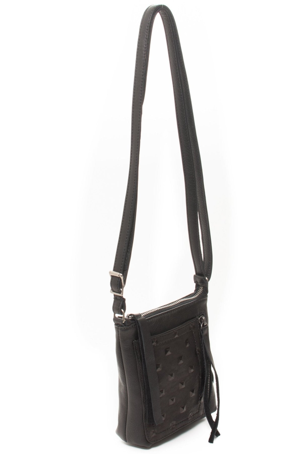 ETHAN Black Studs - Carla Mancini Handbags