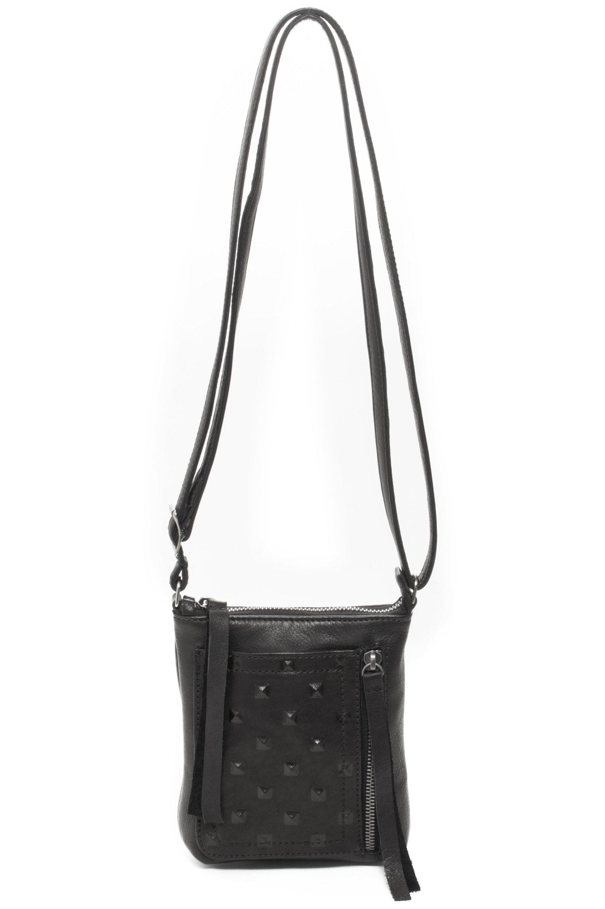 ETHAN Black Studs - Carla Mancini Handbags
