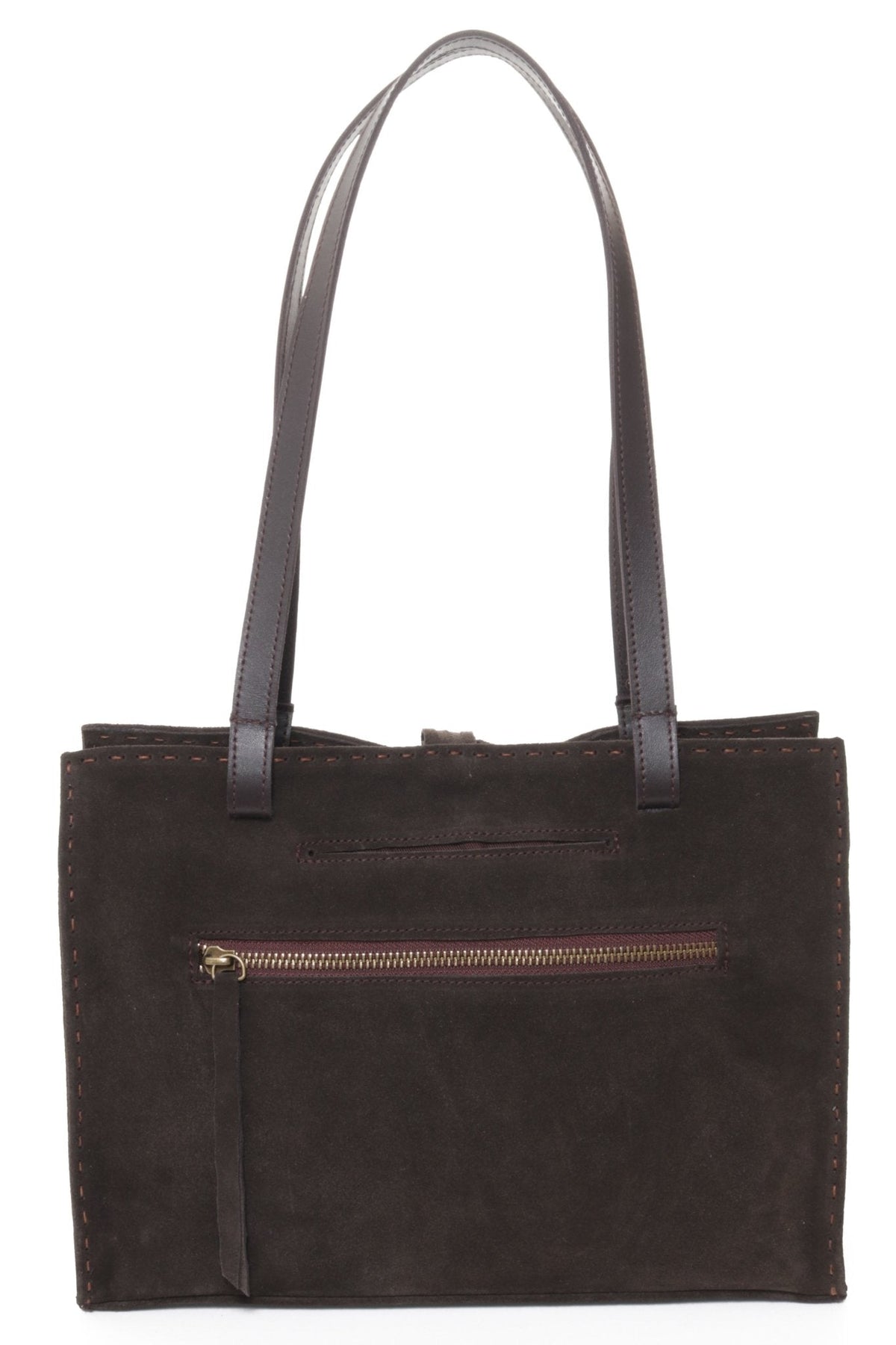 MONTEREY Brown Suede - Carla Mancini Handbags