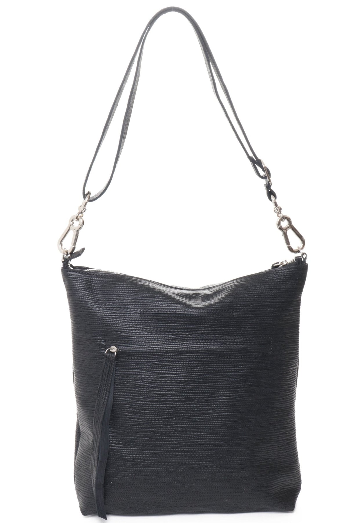 RILEY Black Spago - Carla Mancini Handbags